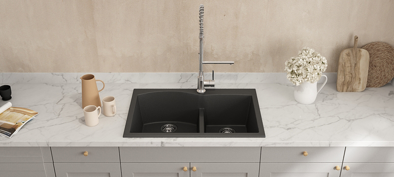 Granite Undermount/Drop-In Sinks
